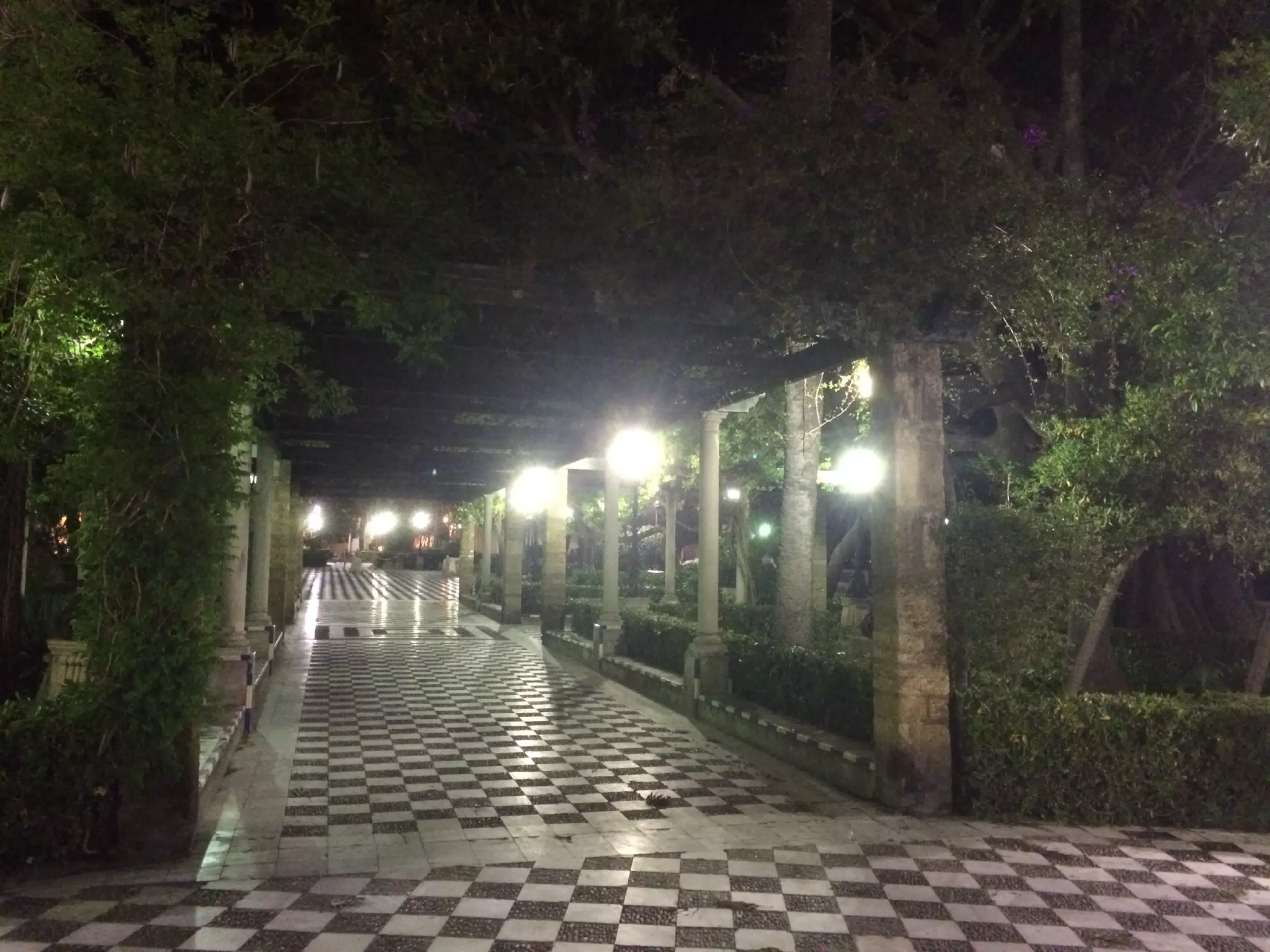 Midnight Walk in Cádiz
