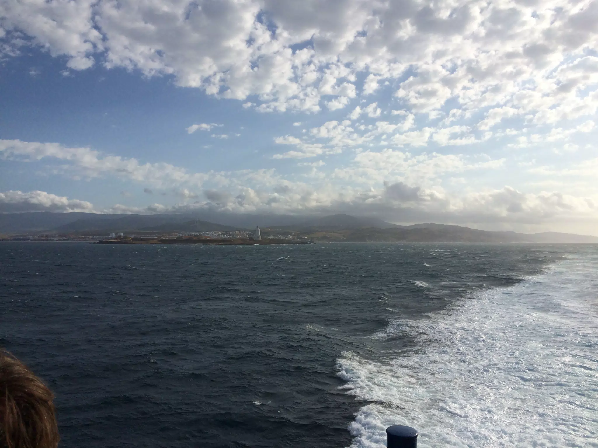 Taking the Ferry from Tarifa to Tanger