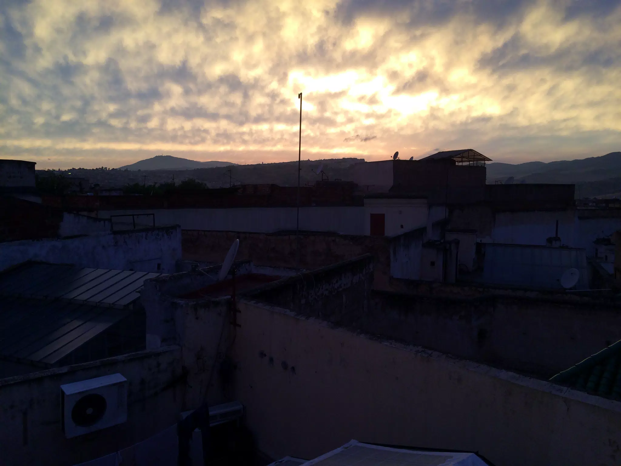 View of Fes from the Riad Khouloud Terrace