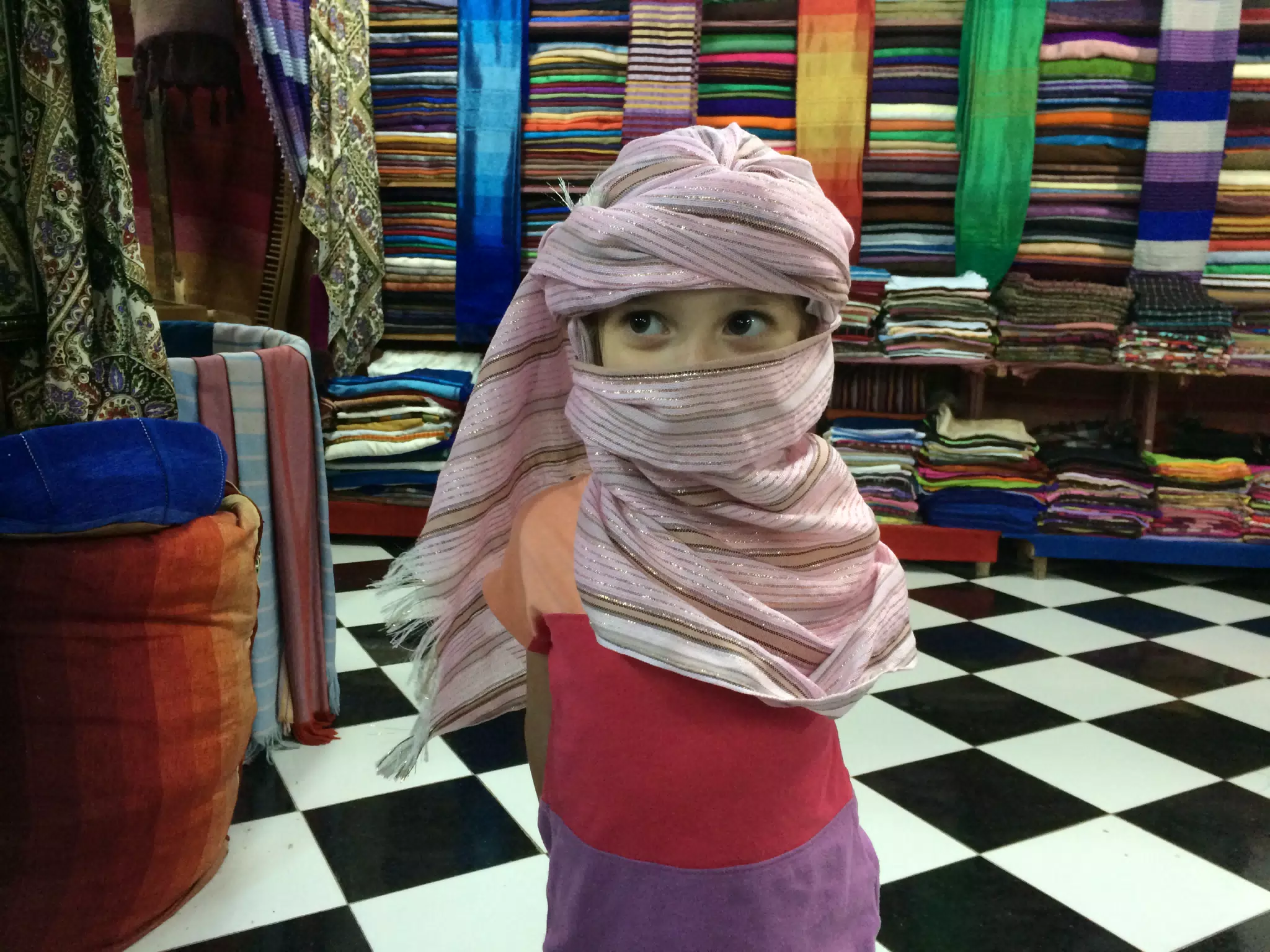 Fabric Shopping in Fes