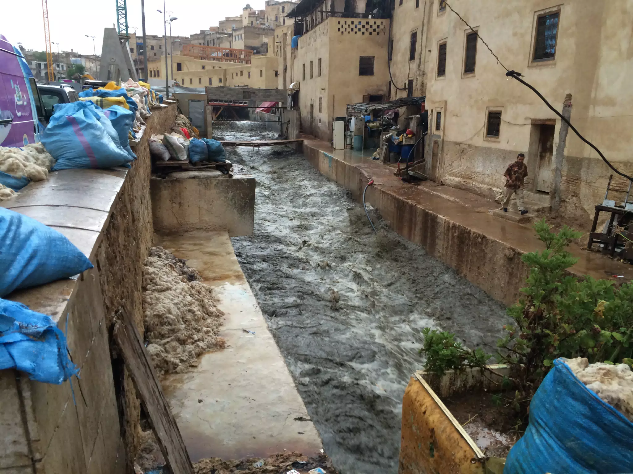 Rain in Fes