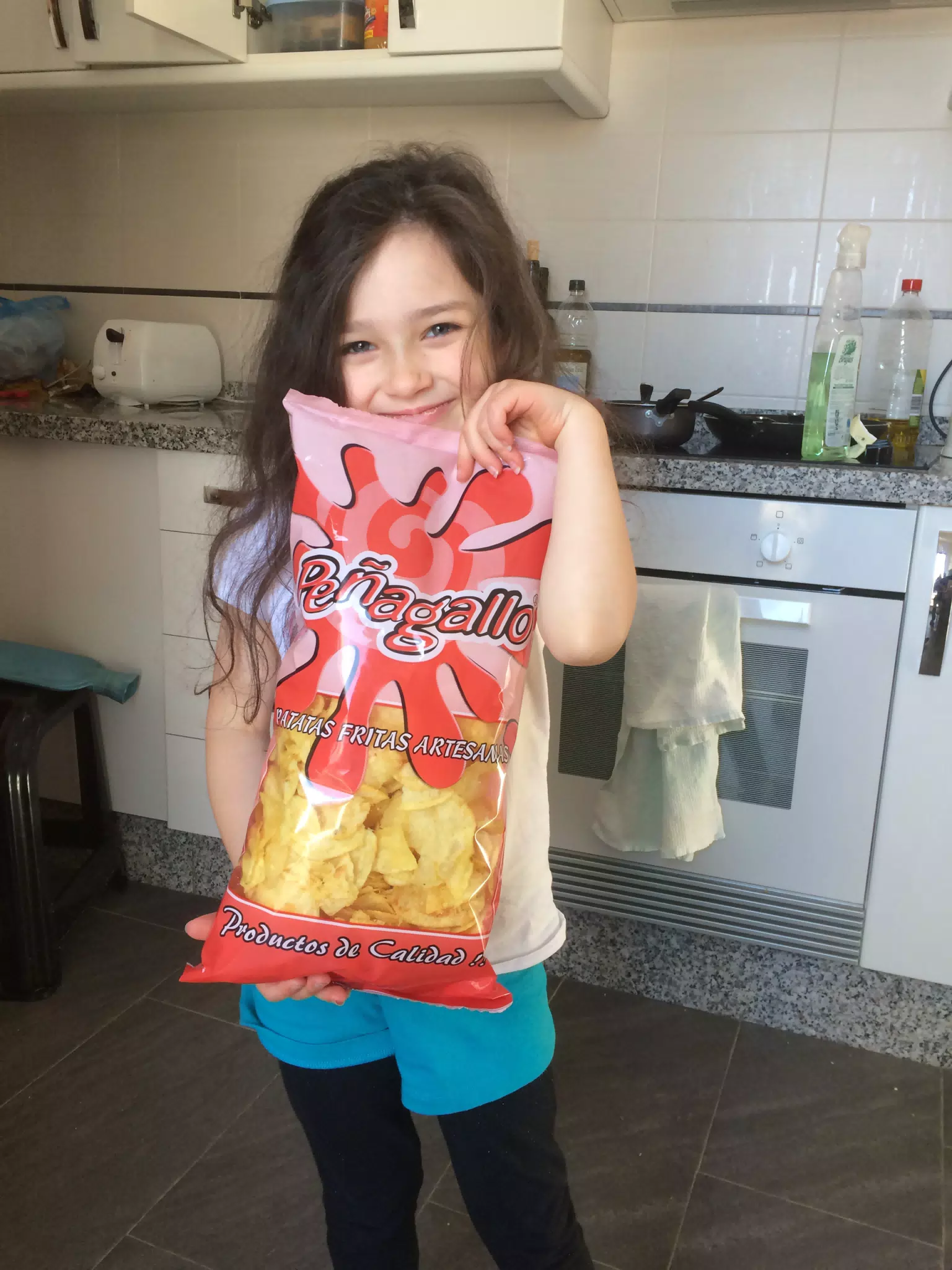 Peñagallo chips from Granada