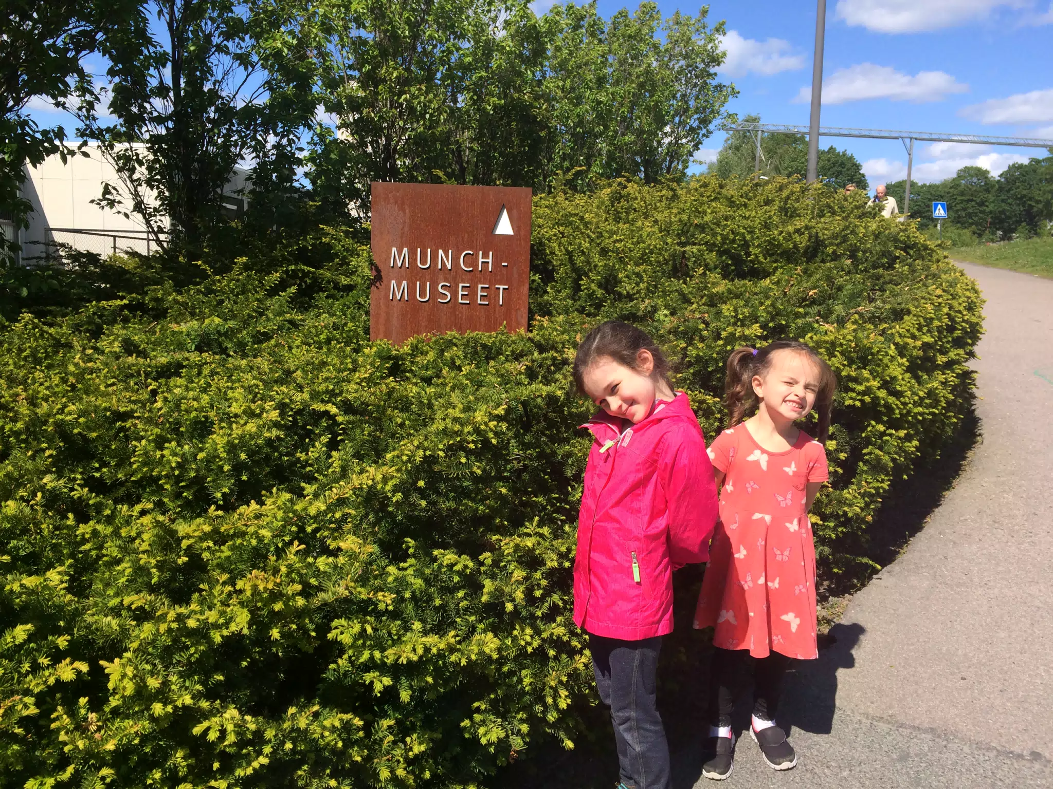 Playground by the Munch Museum in Oslo