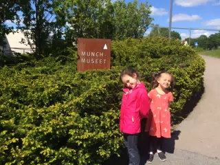 Playground by the Munch Museum in Oslo