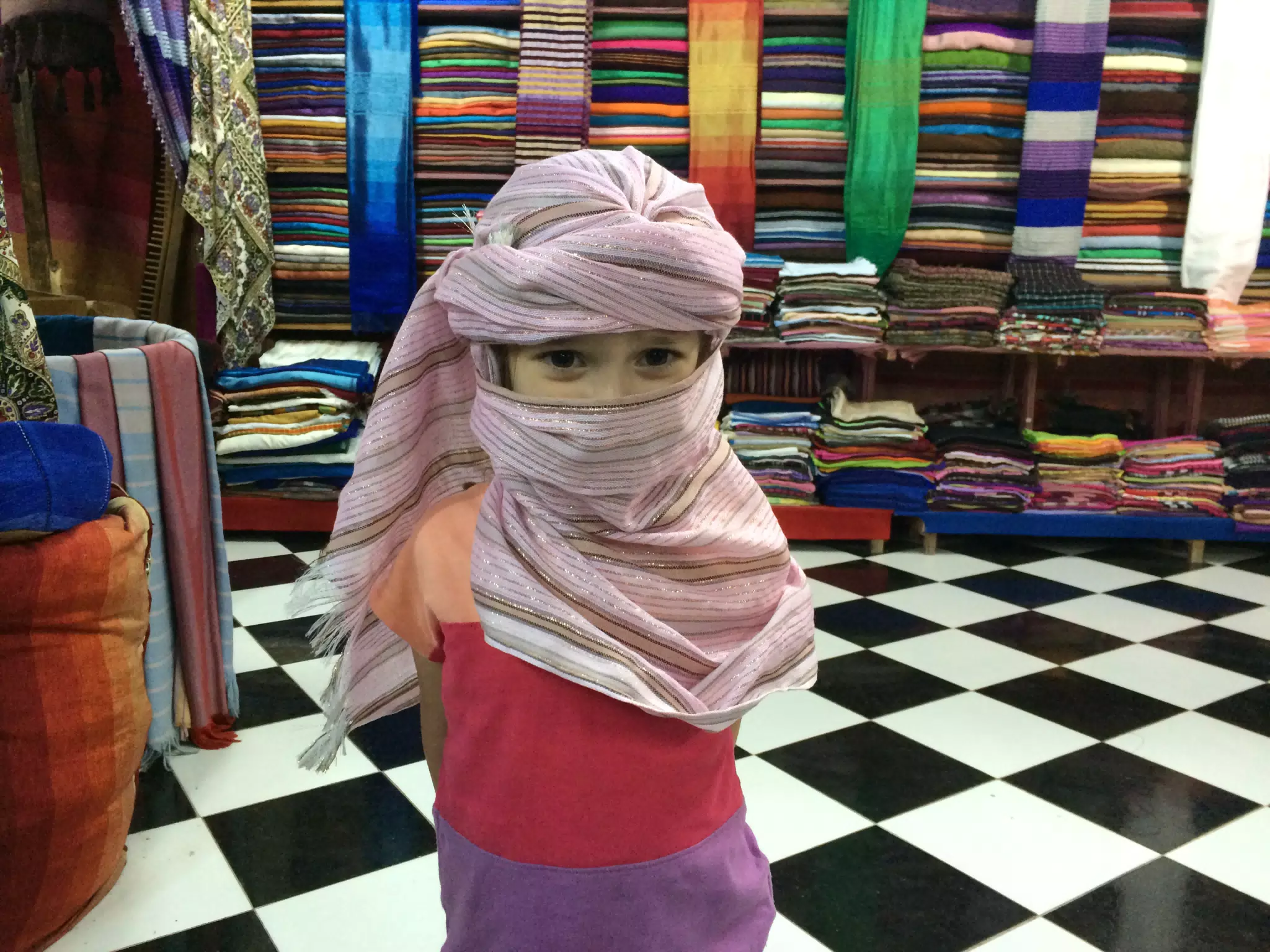 Fabric Shopping in Fes