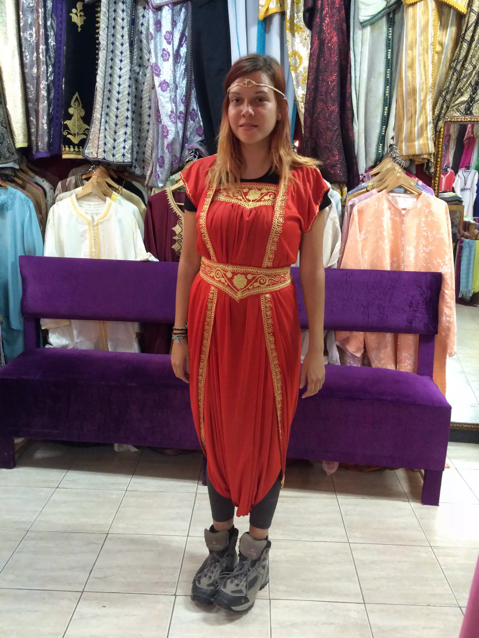 Rachel Goes Morrocan