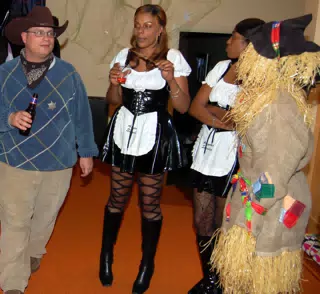 Cowboy, Scarecrow and Maids at Eleven80