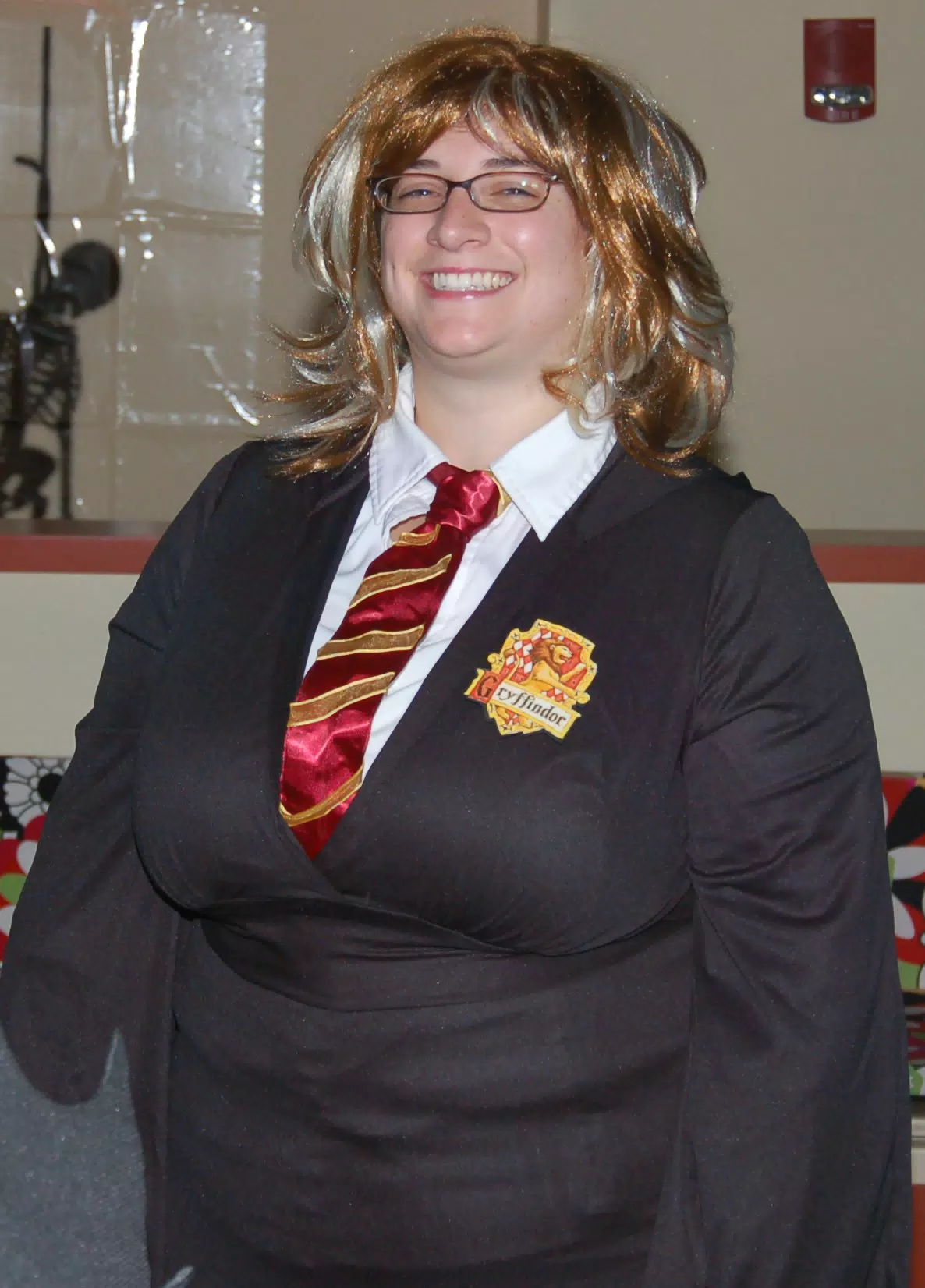 Dominica as Hermione
