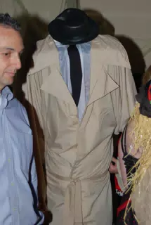 Invisible Man at the Eleven80 Halloween Party