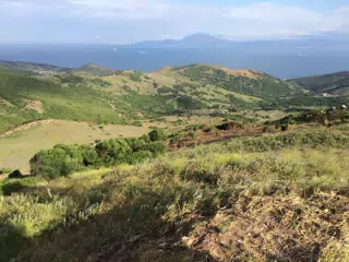 Mount Moses in the Rif from Spain