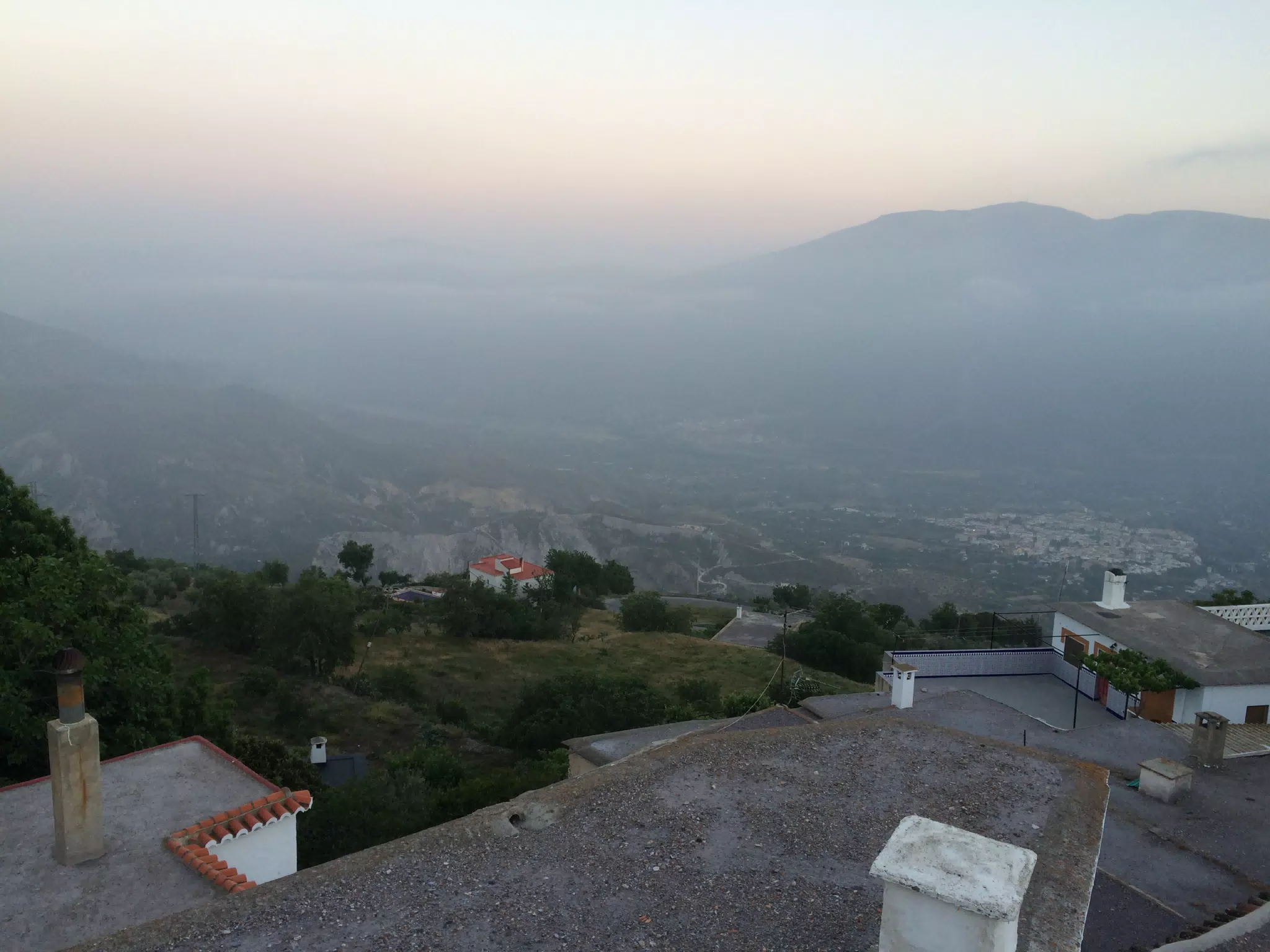 Hazy Night in Cáñar