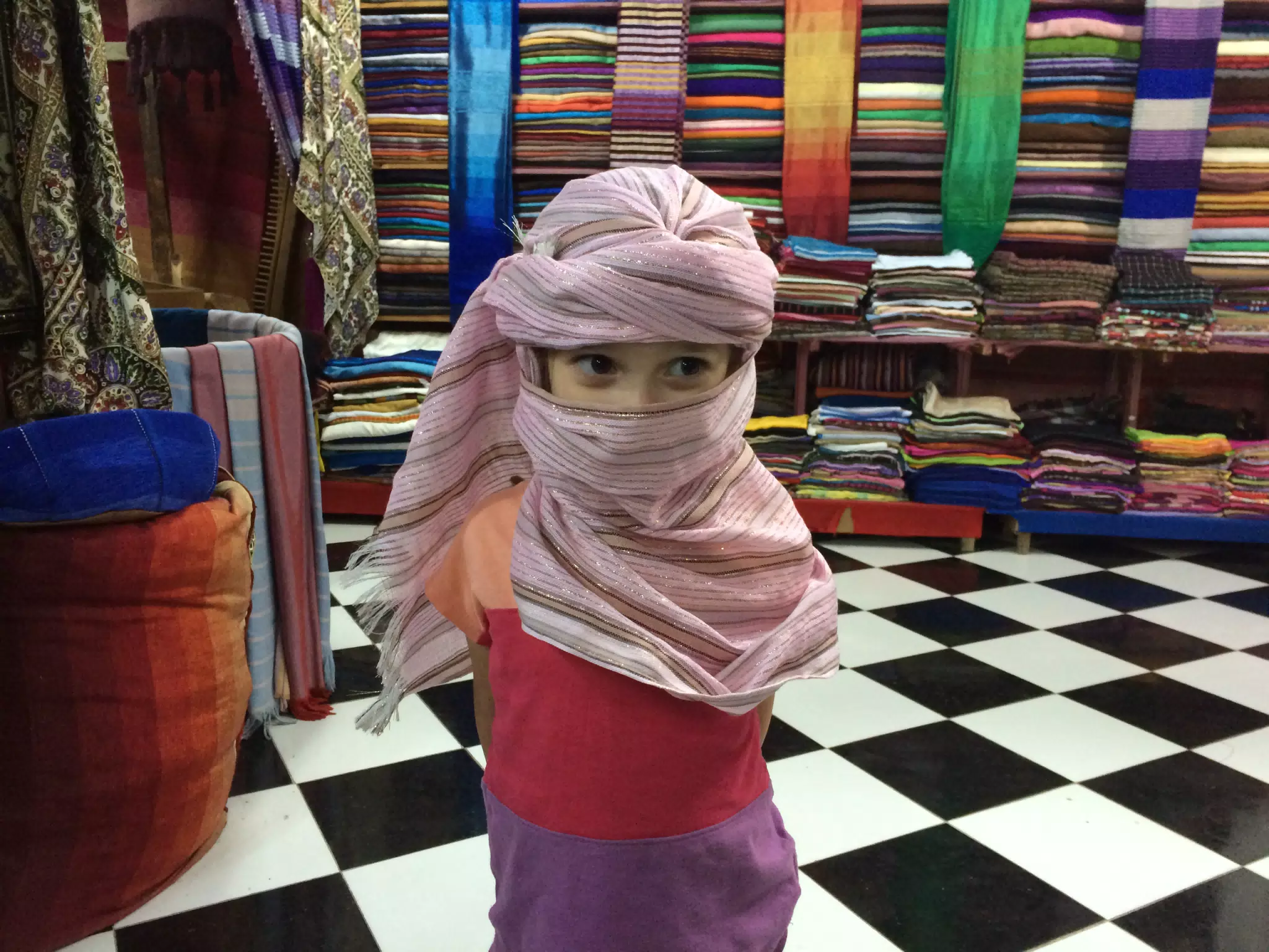 Fabric Shopping in Fes