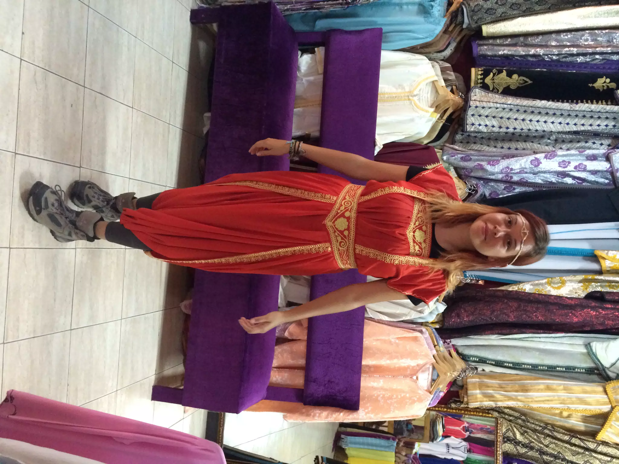 Rachel Goes Morrocan