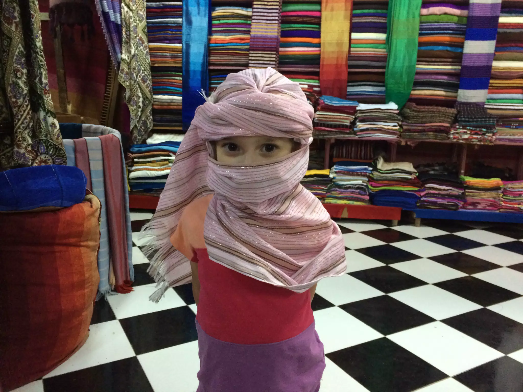 Fabric Shopping in Fes