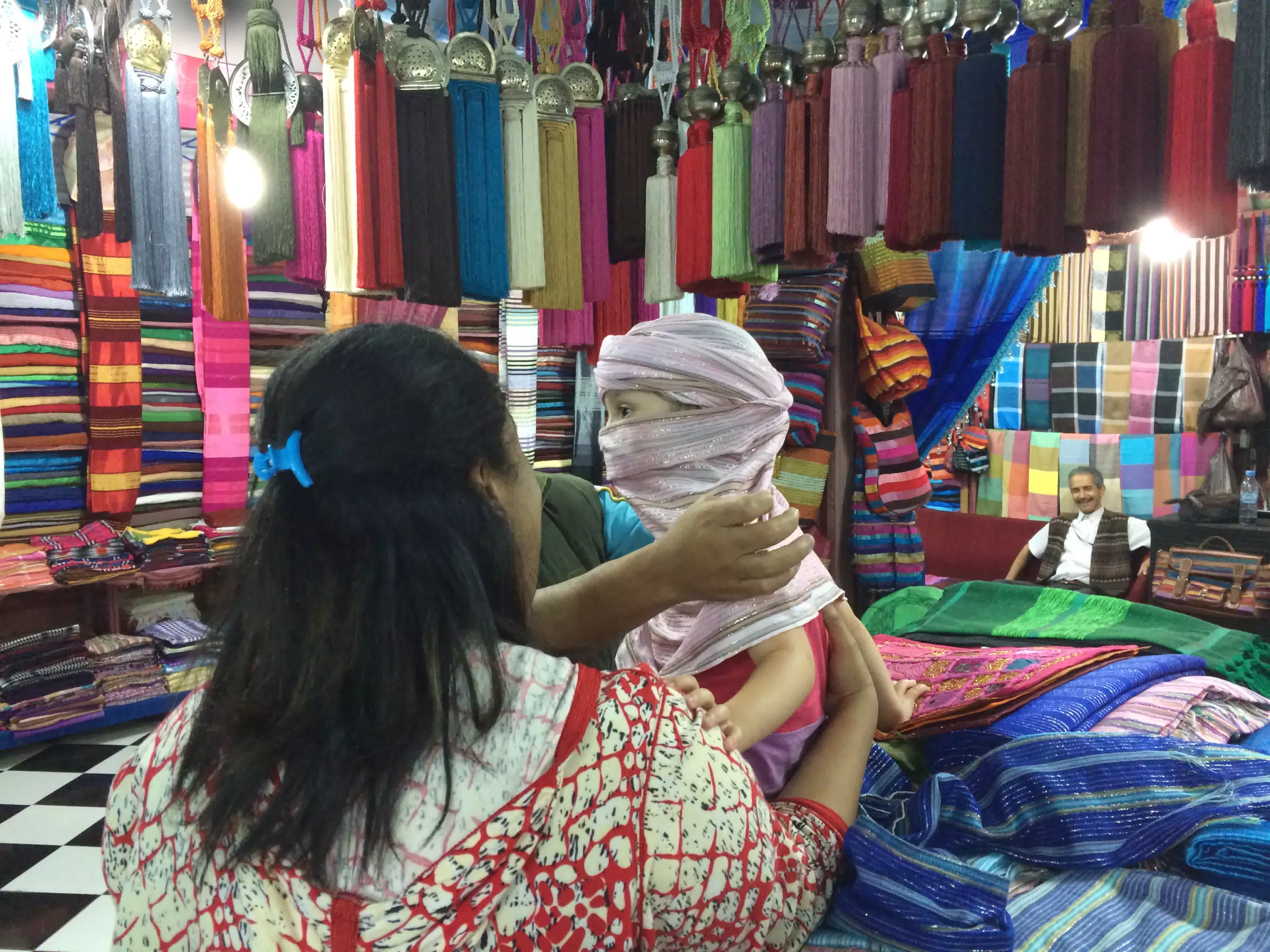 Fabric Shopping in Fes