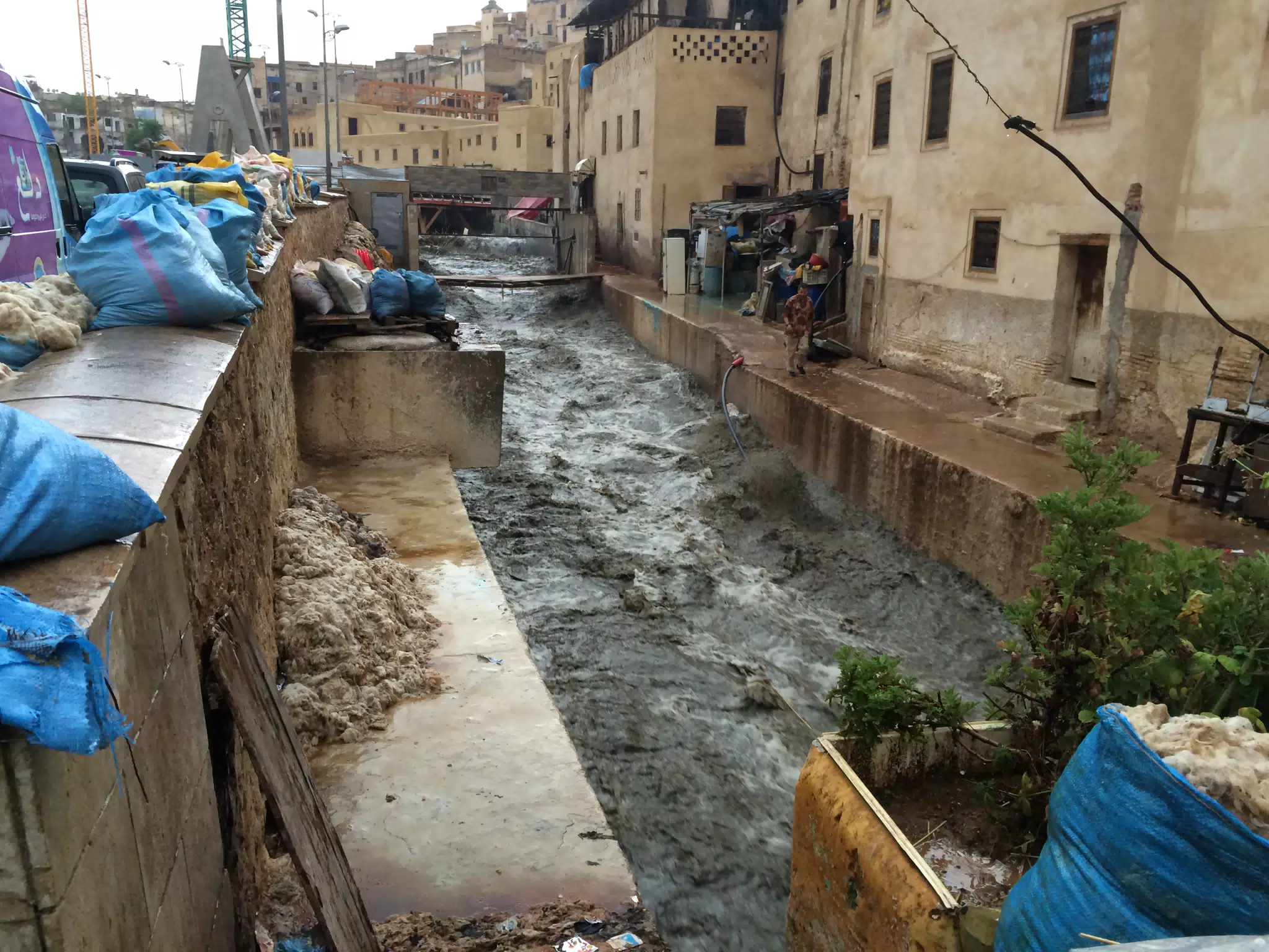 Rain in Fes