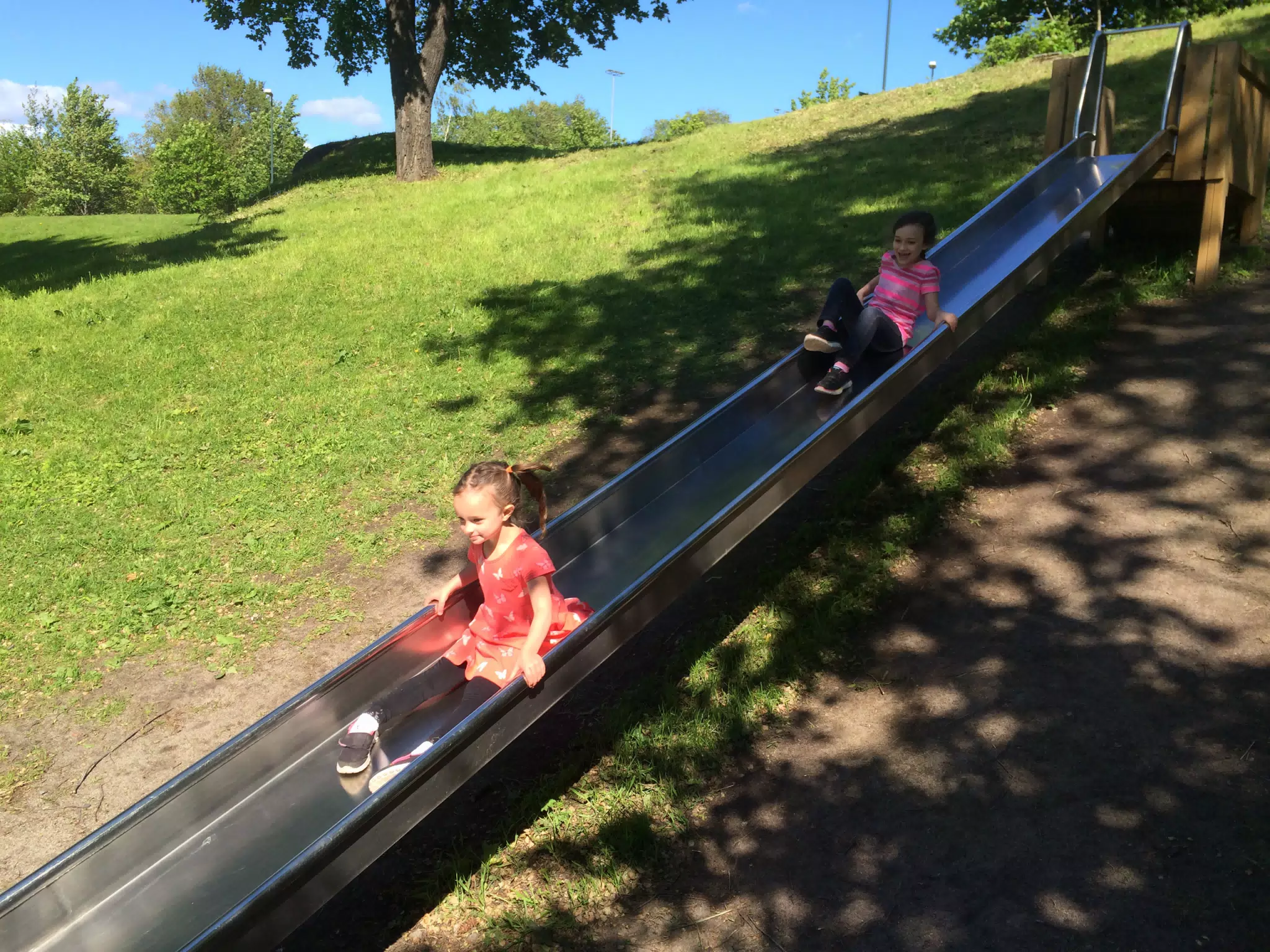 Playground by the Munch Museum in Oslo
