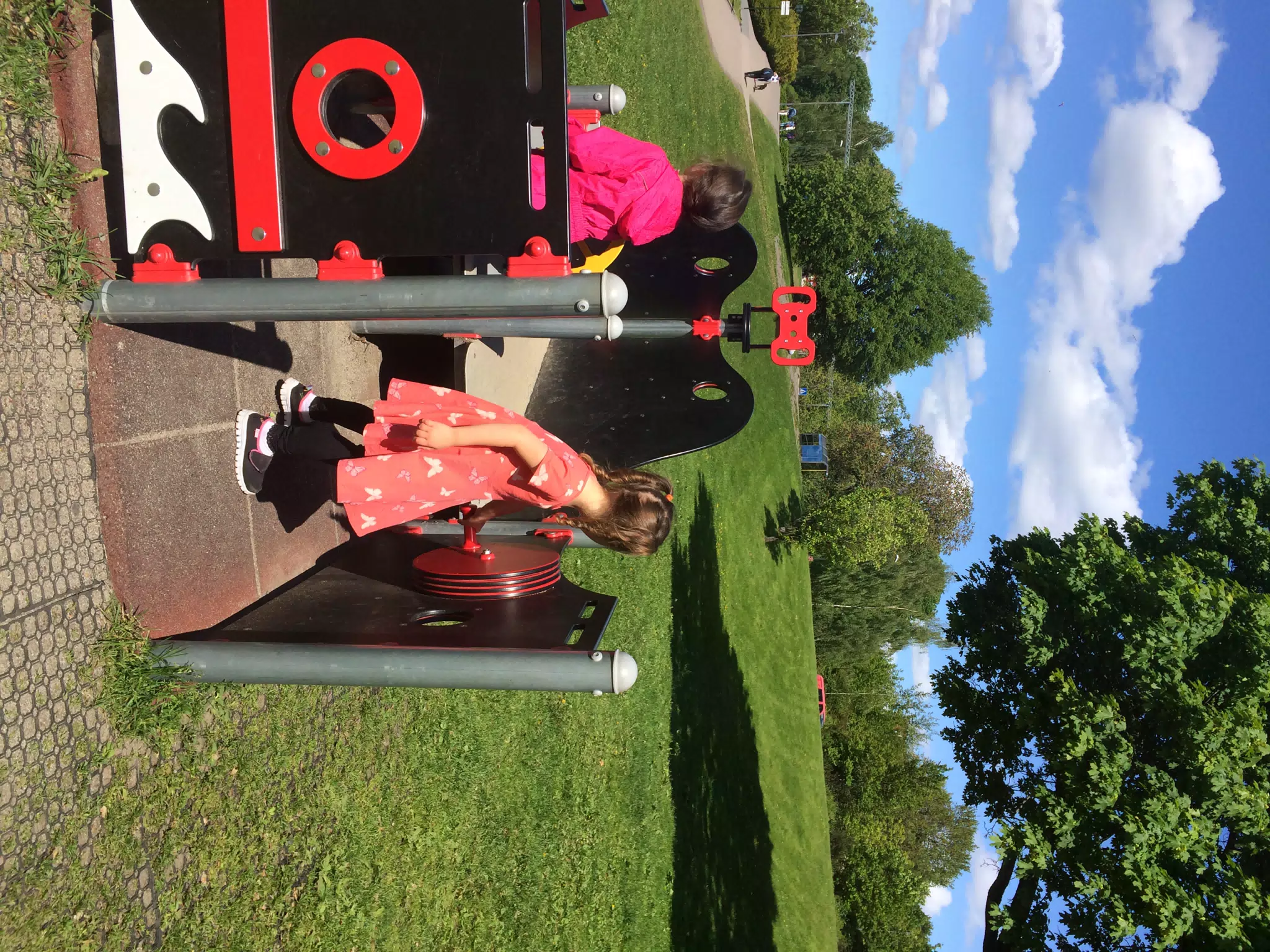 Playground by the Munch Museum in Oslo