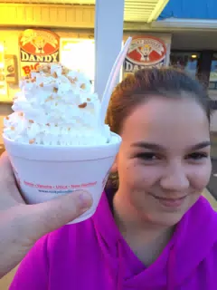 Ice Cream Sundae the Size of Emily's Head
