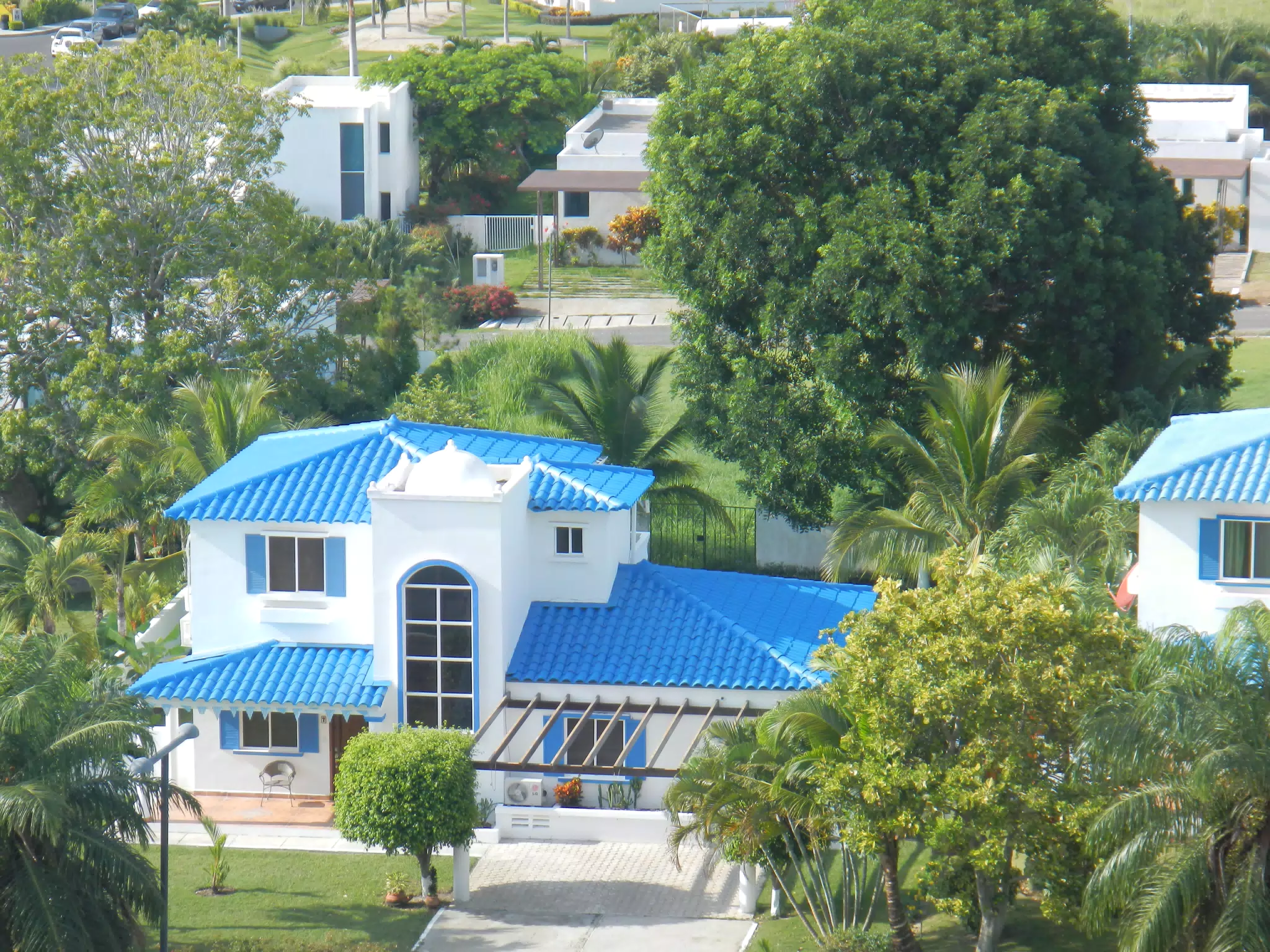 Houses Seen from Our Apartment in Panama