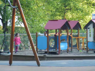 Luciana on Playground in Oslo