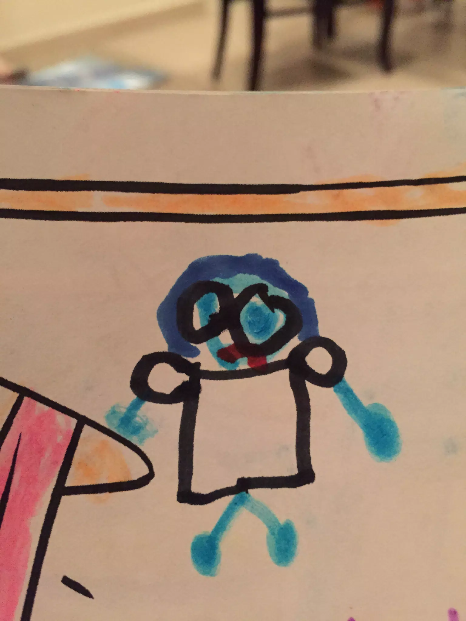 Liesl's Inside Out drawings