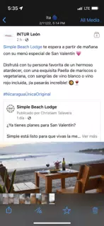 INTUR Notice Simple Beach Lodge