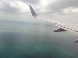 Flying into Panama