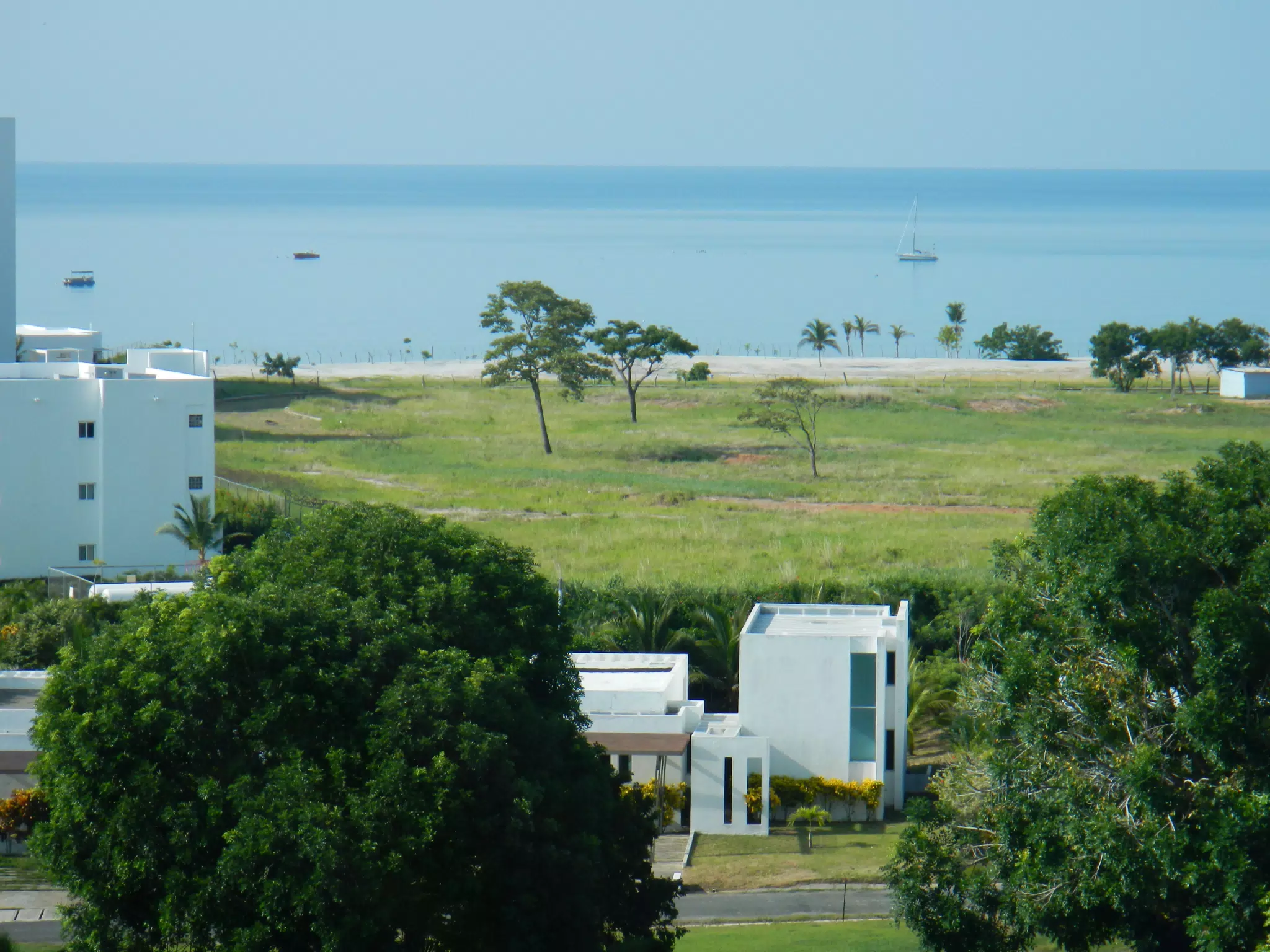 Pacific Ocean from Our Apartment in Panama