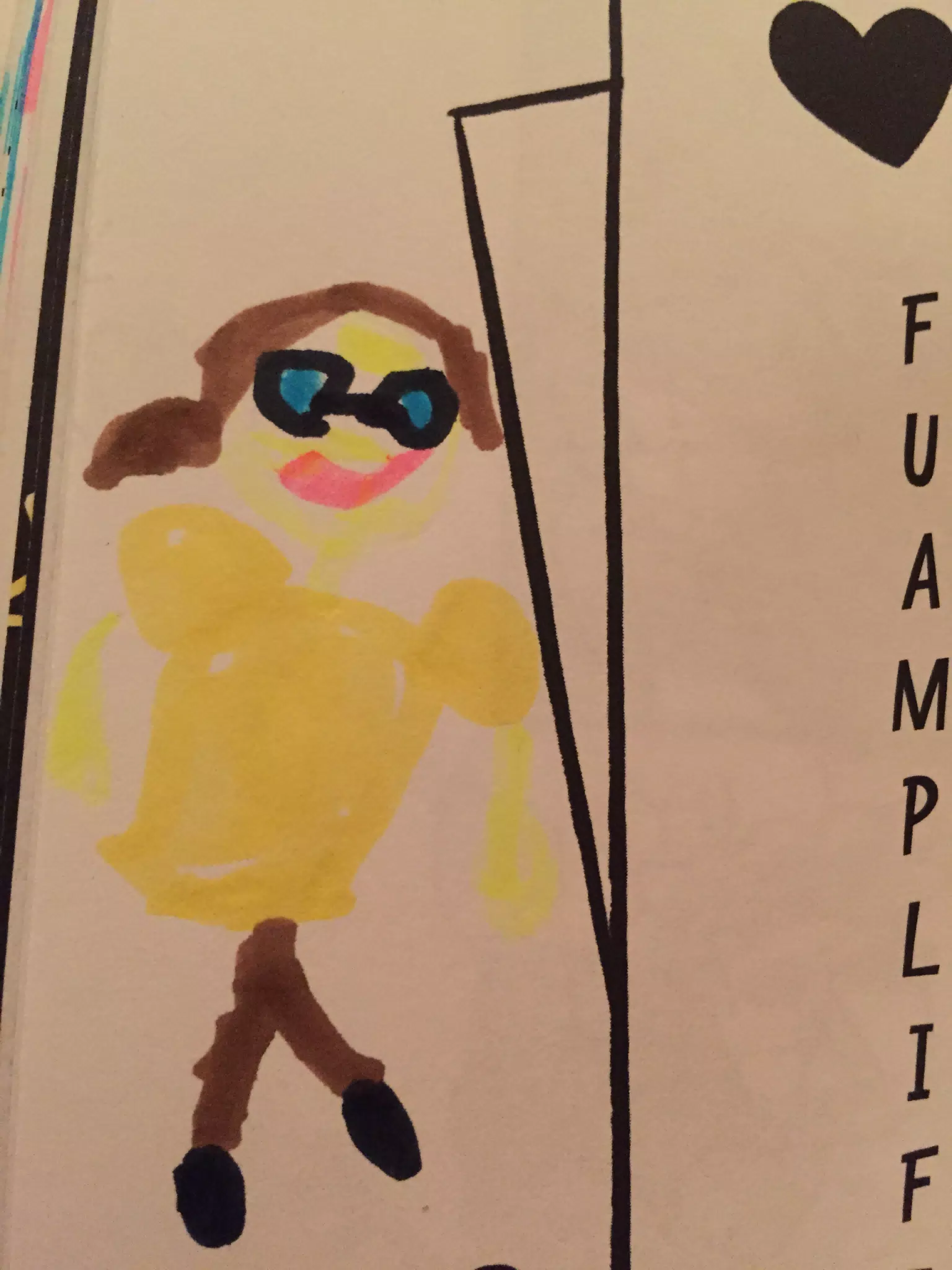 Liesl's Inside Out drawings