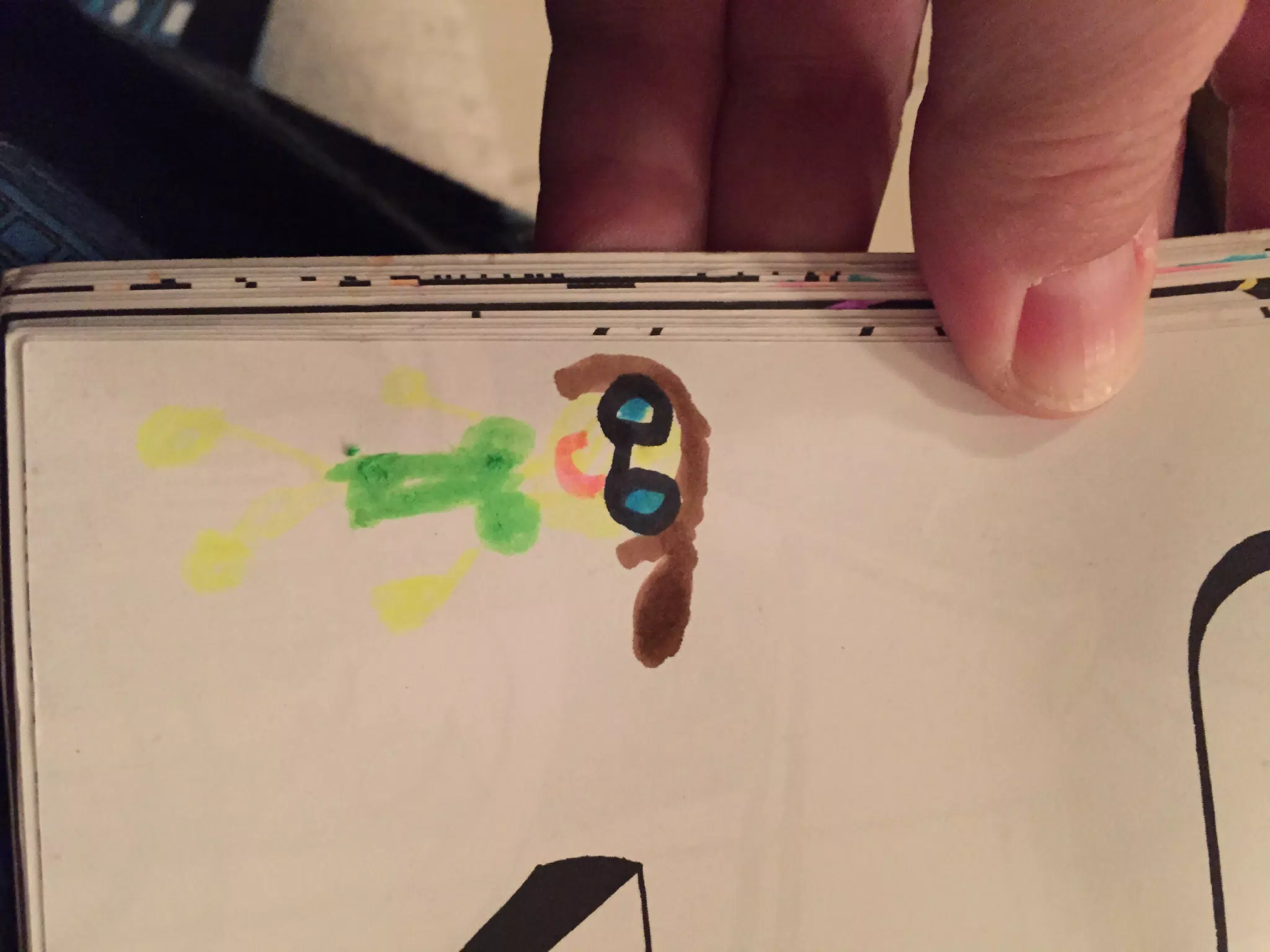 Liesl's Inside Out drawings