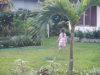 Liesl en el Jardin de la Casa del Turko