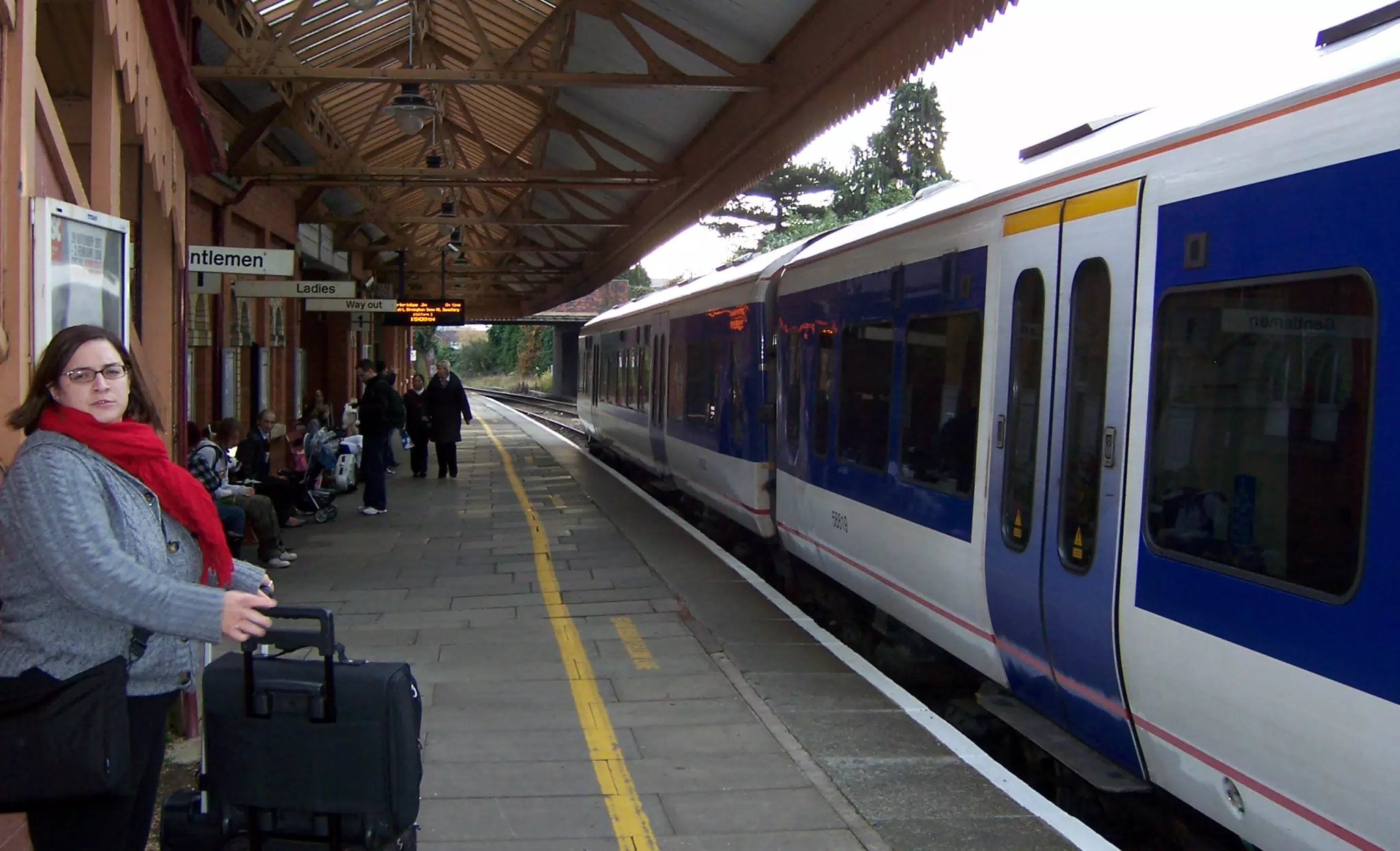 Dominica at Stratford-upon-Avon Station