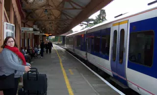 Dominica at Stratford-upon-Avon Station