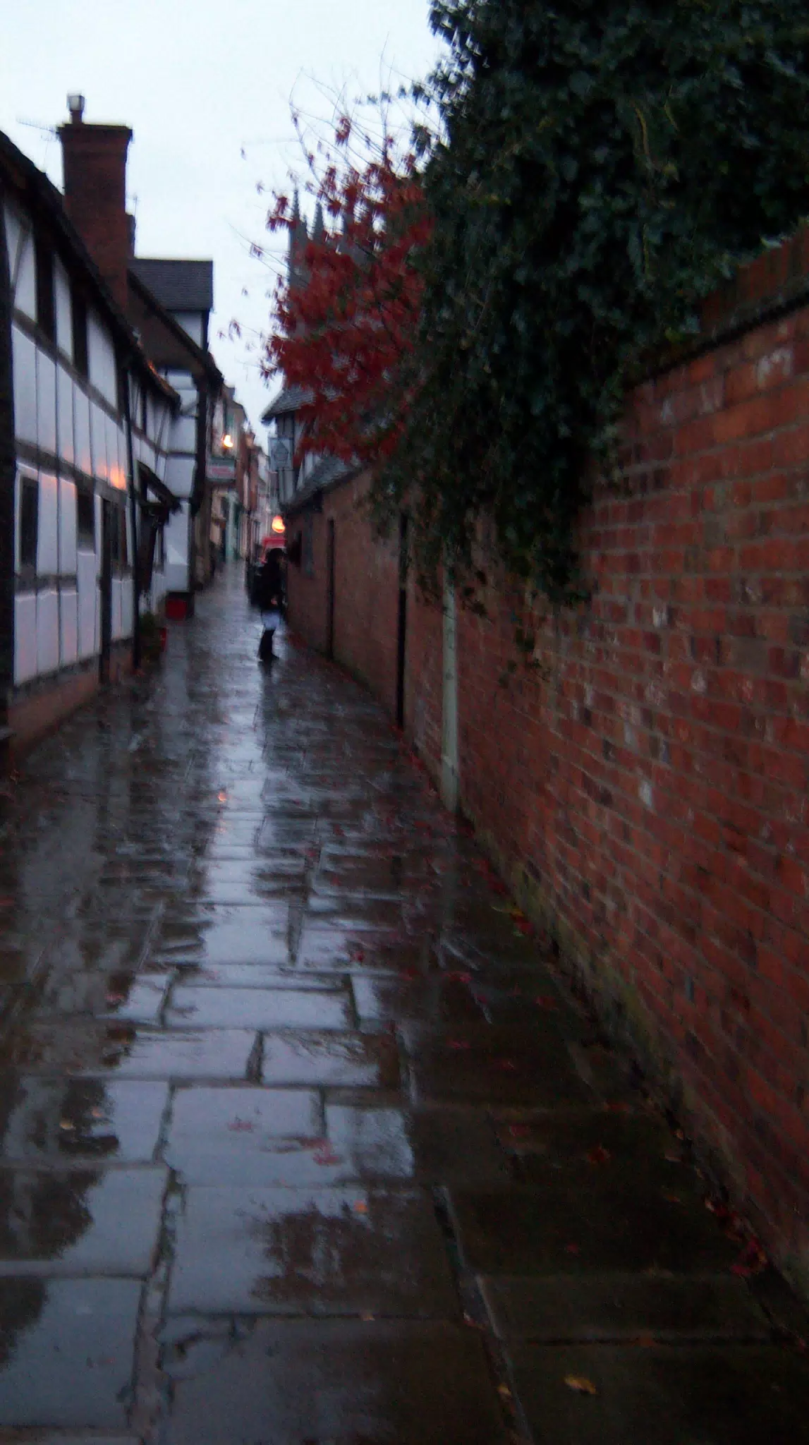 Castle Street in Warwick, England