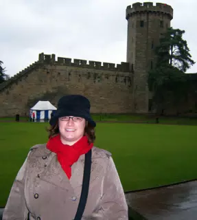 Dominica in Front of Guy's Tower