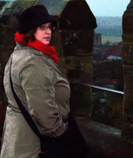 Dominica on Guys Tower at Warwick Castle