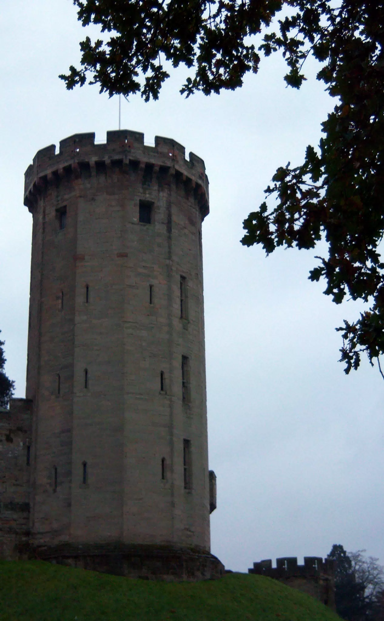 Guys Tower from Outside Warwick Castle
