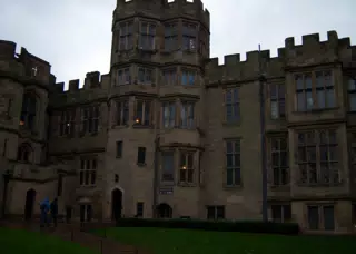 Warwick Castle Main Area from Courtyard