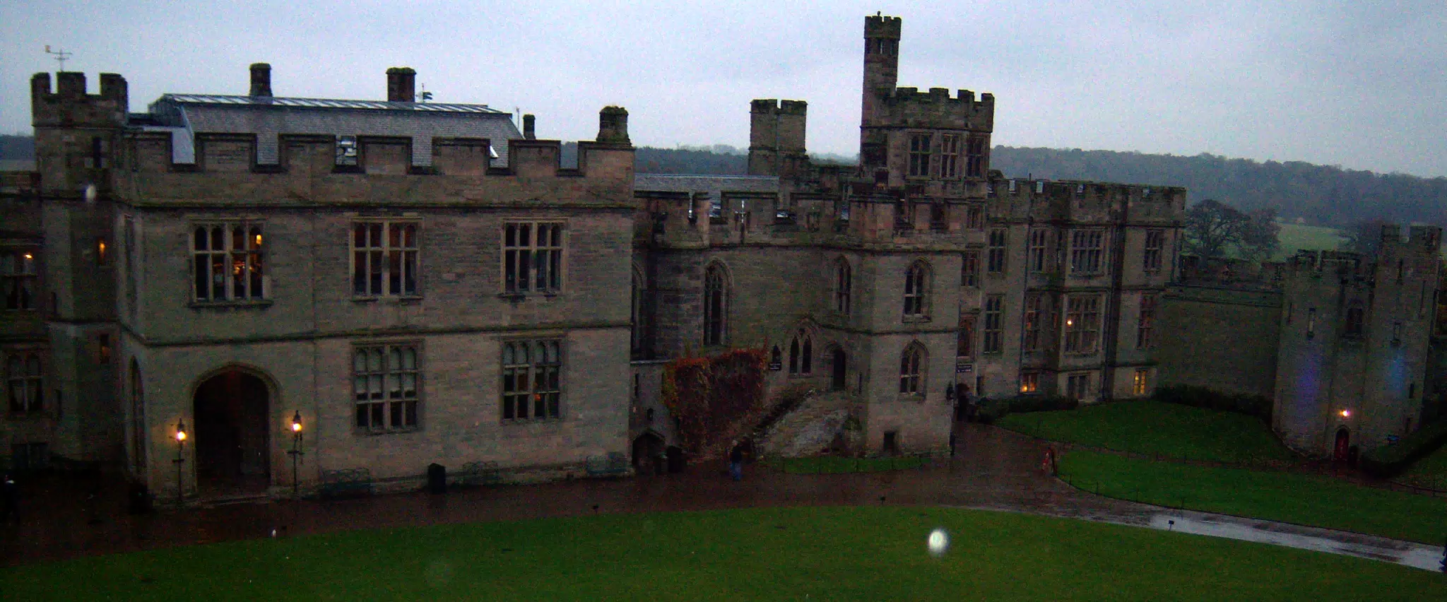 Warwick Castle Main Section from Guy's Tower
