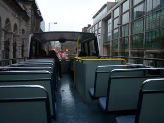 Empty Tourbus in London