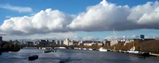 Boats on the Thames River
