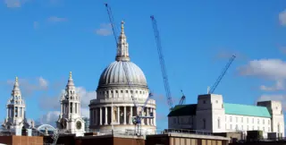 London Dome Construction Work