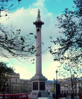 Statue of Lord Nelson in Trafalgar Square