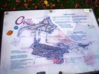 Cave Hill Country Park Sign