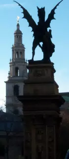 Dragon Statue Guarding City of London