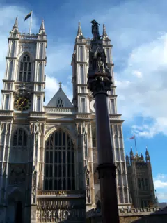 Lamppost in Front of Westminster Abbey