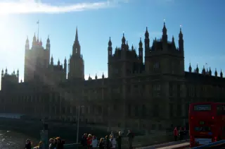 Sunshine Behind Paliament