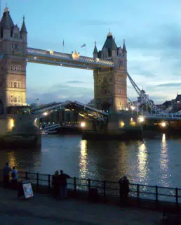 Tower Bridge Raising on the Thames