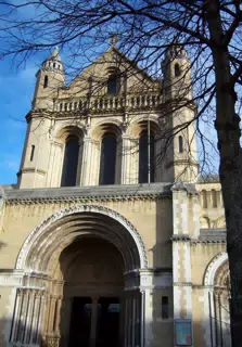 Front of Belfast Cathedral